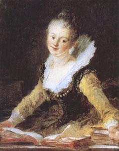 Jean Honore Fragonard A Study (mk05) oil painting image